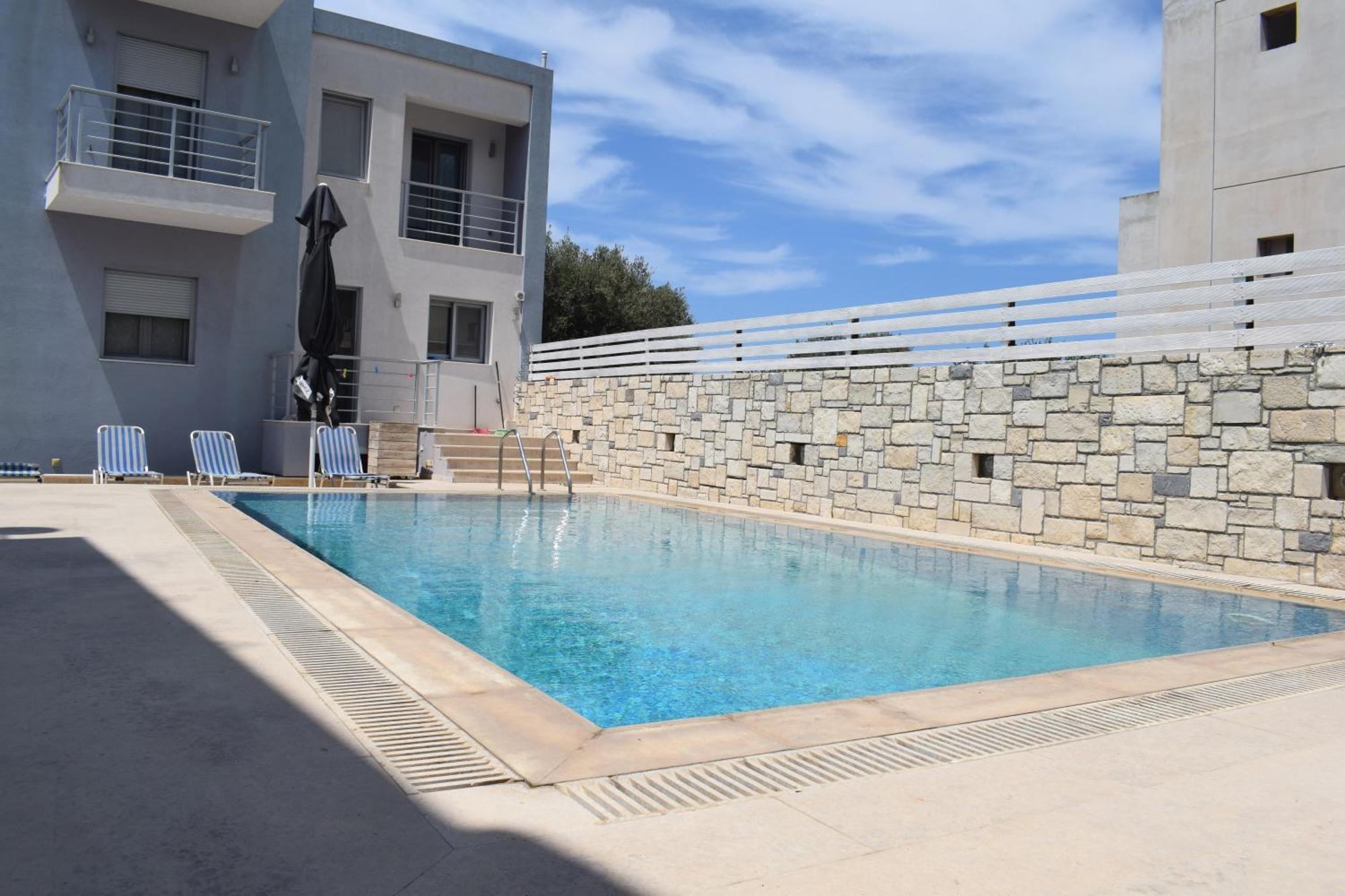 Aquarock Villa With Private Pool Prassás Extérieur photo