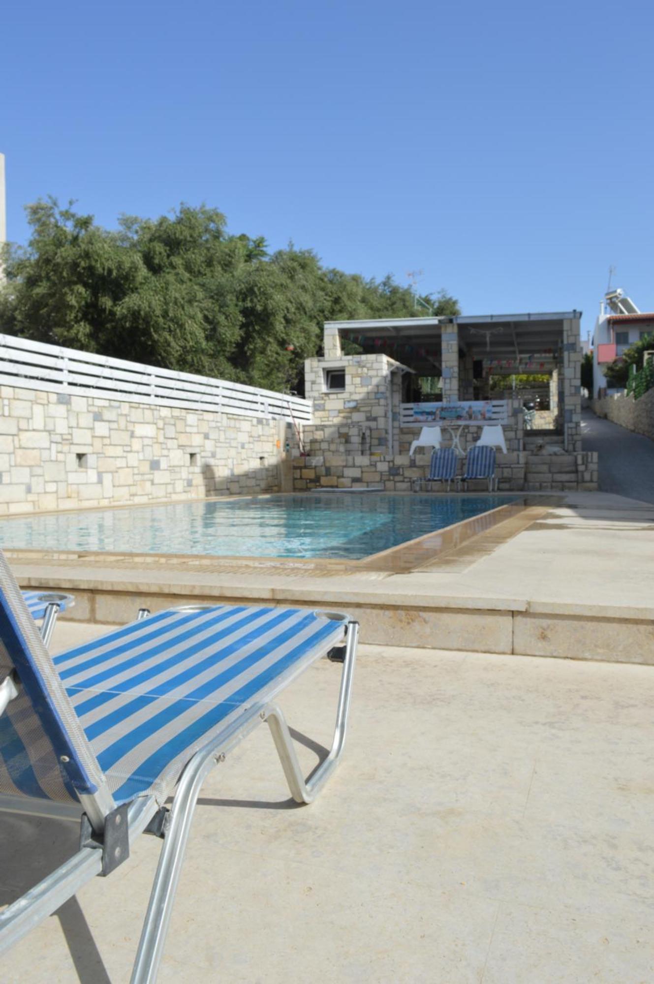 Aquarock Villa With Private Pool Prassás Extérieur photo